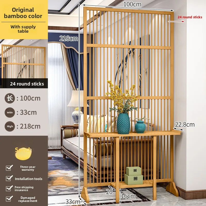 Shoji Screen Divider - New Chinese-style screen partition, living room