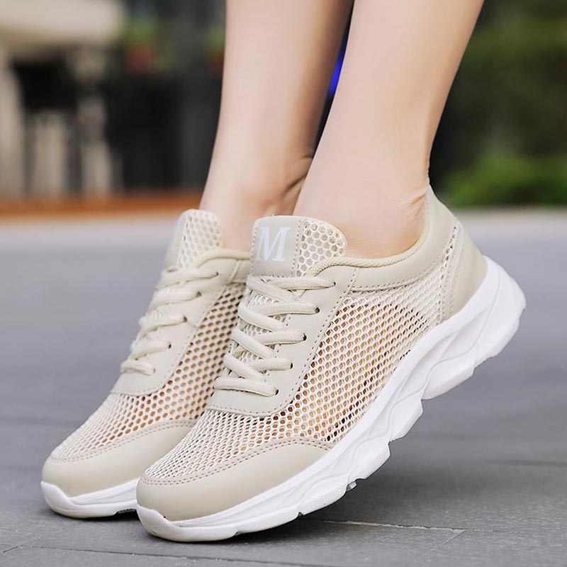 Japanese Lifestyle Store Uk - Mùa Hè Thoáng Khí Sneakers Nữ