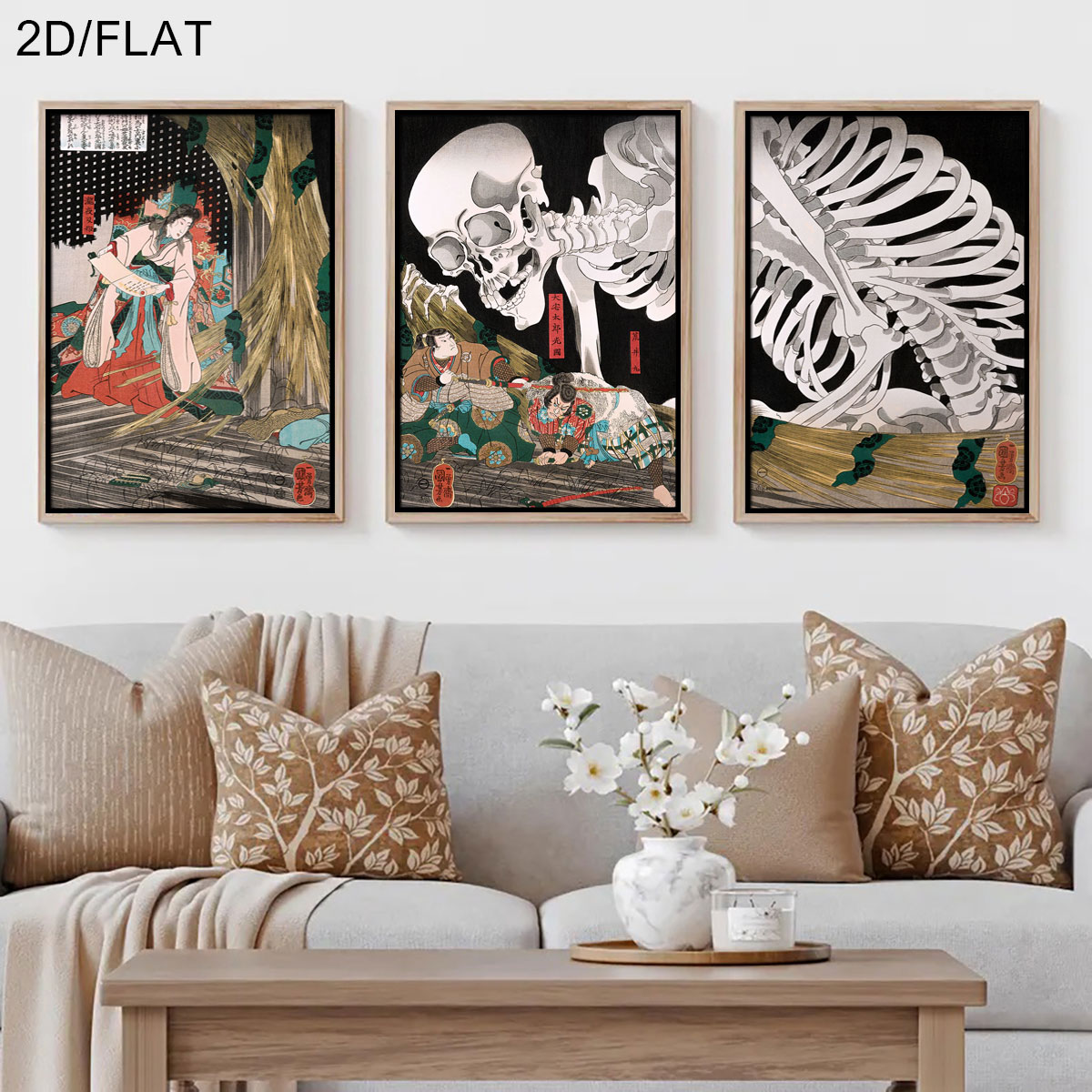 3pcs Retro Japanese Takiyasha  - đánh giá và giá Japanese Lifestyle