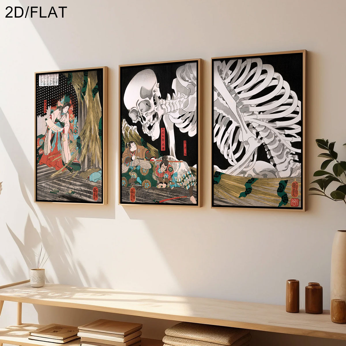 3pcs Retro Japanese Takiyasha  - đánh giá và giá Japanese Lifestyle