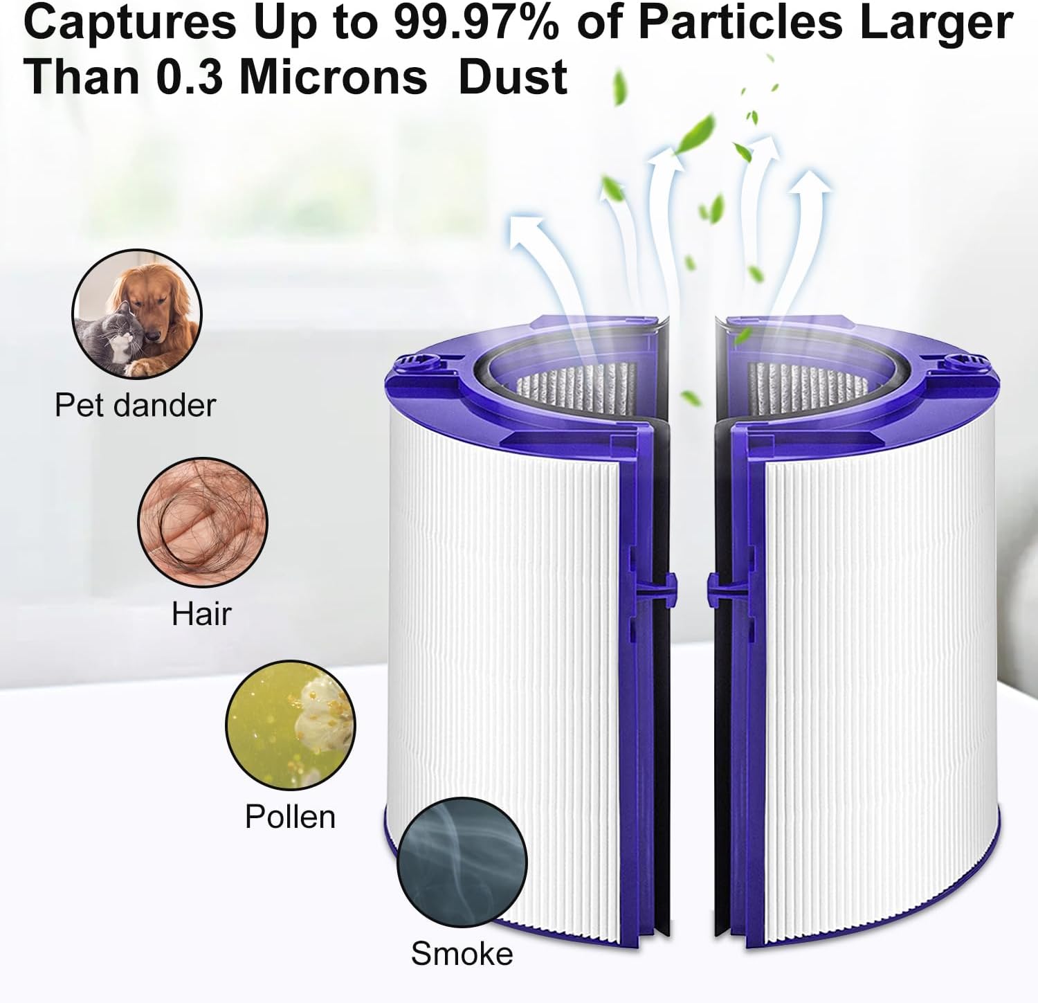 Air Purifier HEPA and Carbon F - đánh giá và giá Dyson Fan Tp07