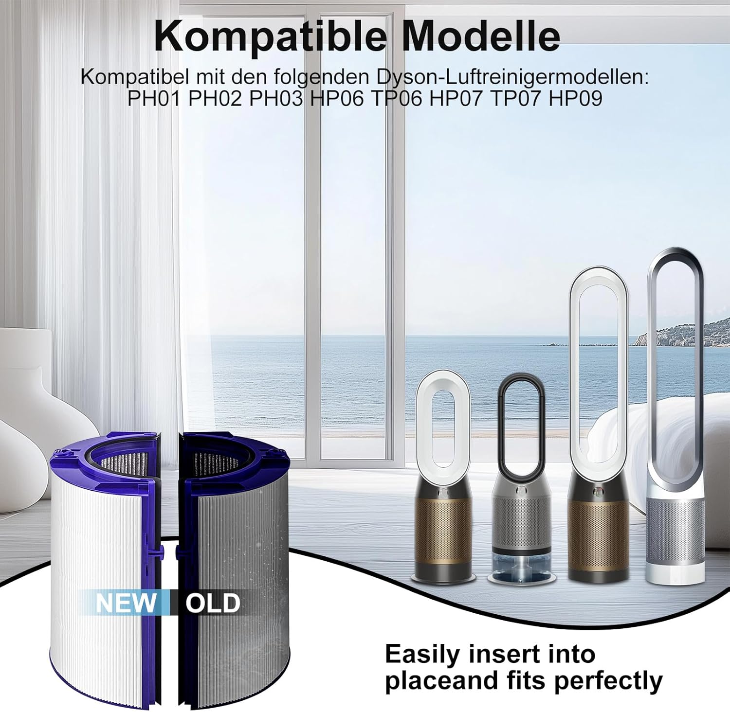 Dyson PH01 HP07 TP07 TP09 PH04 - đánh giá và giá Dyson Fan Tp07