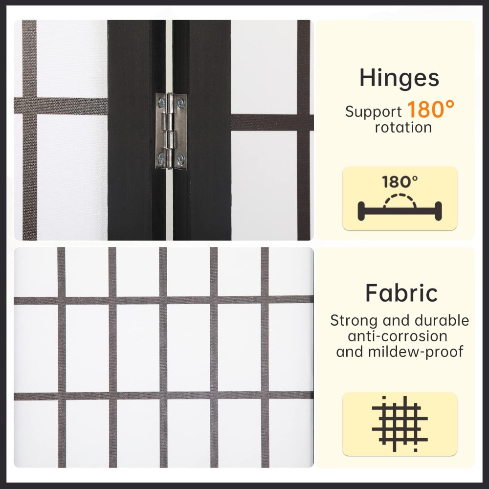 4-Panel Shoji Room Divider, 6F - đánh giá và giá Shoji Screen Divider